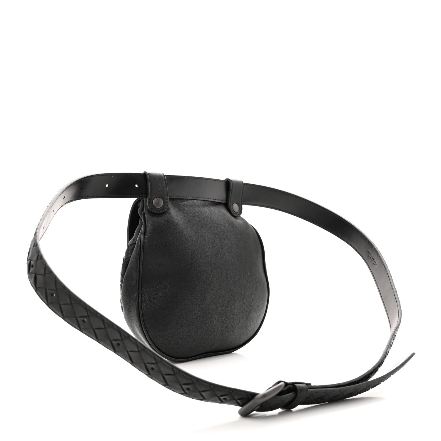 Bottega Veneta Nappa Intrecciato Belt Bag Nero Black 3 of 12