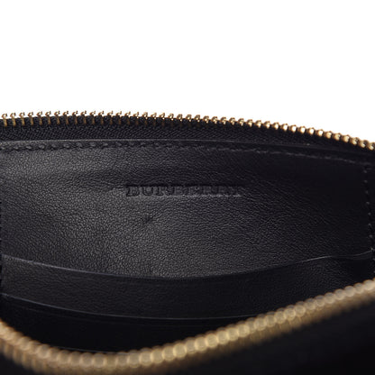Burberry Suede Bow Buckle Crossbody Bag Black 6 of 9
