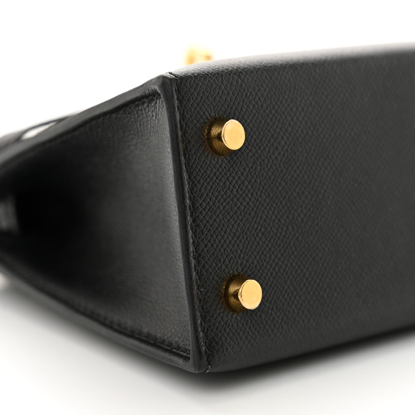 Madame Calfskin Matte Alligator Mini Kelly Sellier Touch 20 Black