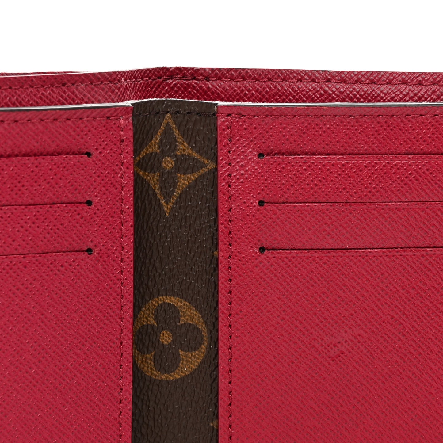 Monogram Ariane Compact Wallet Fuchsia