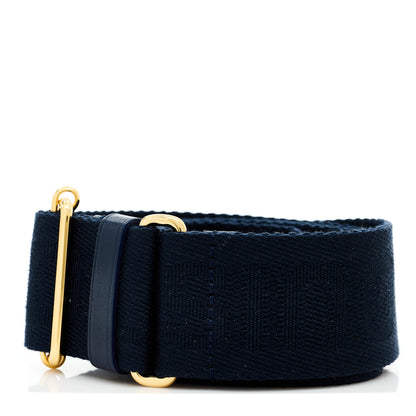 Louis Vuitton Canvas Adjustable Speedy 22 Bandouliere Shoulder Strap Navy 2 of 3