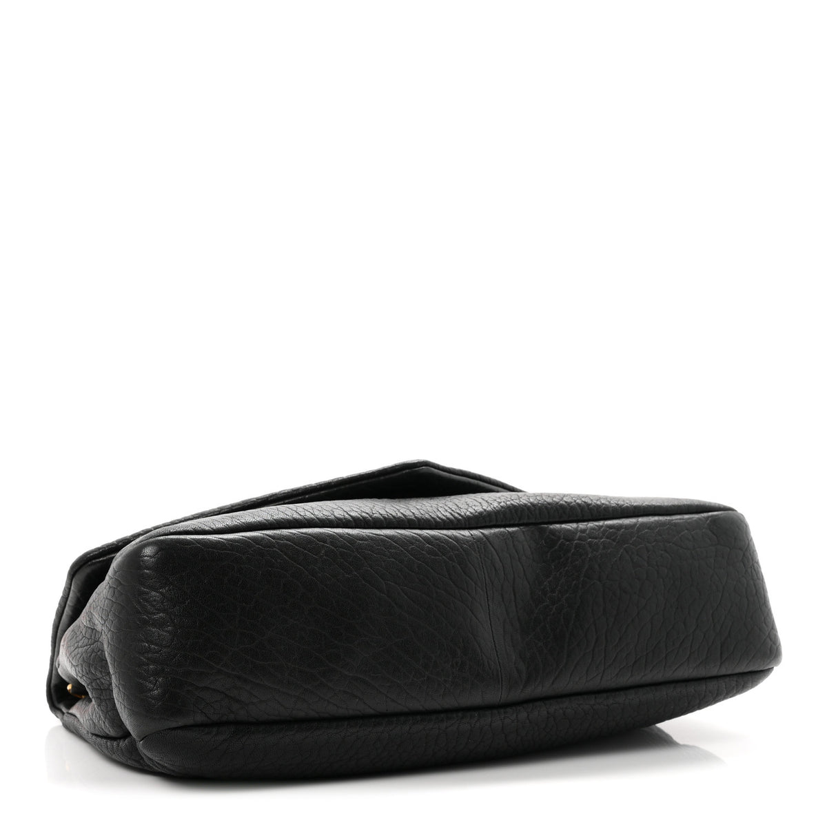 Saint Laurent Grained Lambskin Large Calypso Black 4 of 11