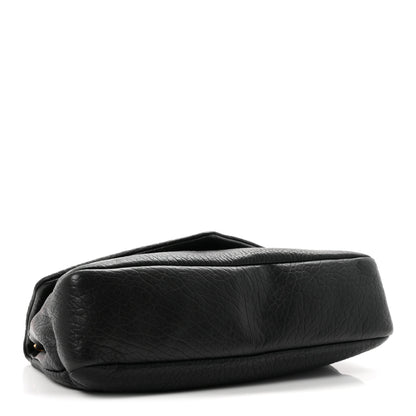 Saint Laurent Grained Lambskin Large Calypso Black 4 of 11