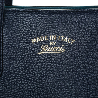 Gucci Dollar Calfskin Small Swing Tote Classic Marine Deep Cobalt 7 of 7