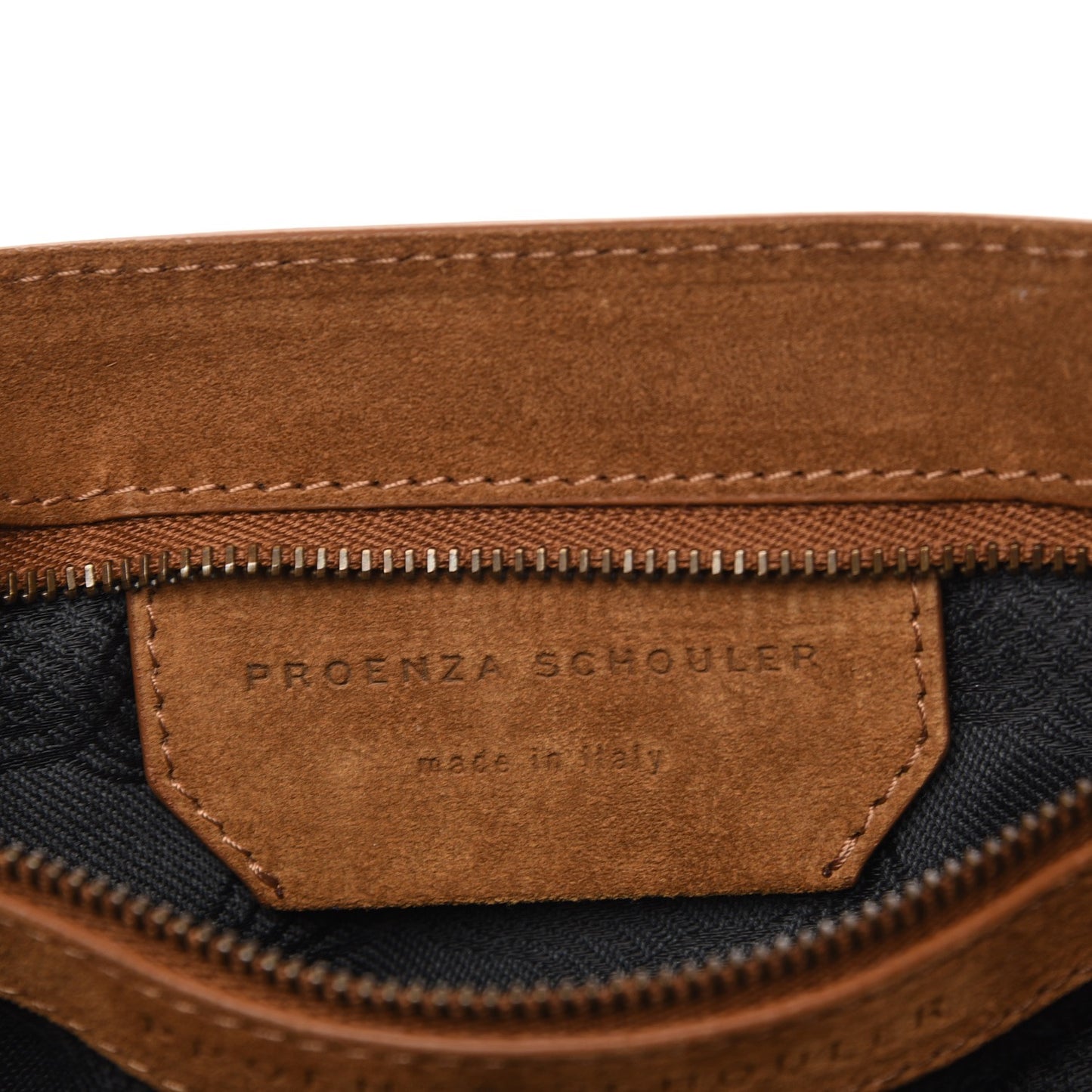 Suede Medium PS1 Satchel Tobacco