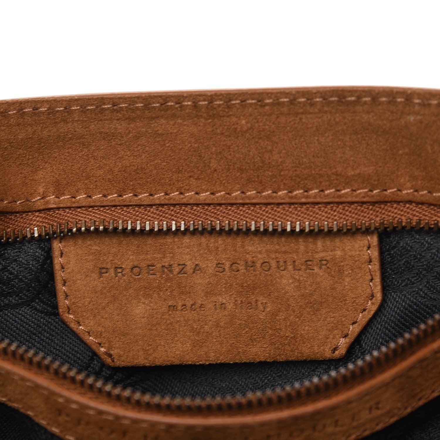Proenza Schouler Suede Medium PS1 Satchel Tobacco 7 of 8