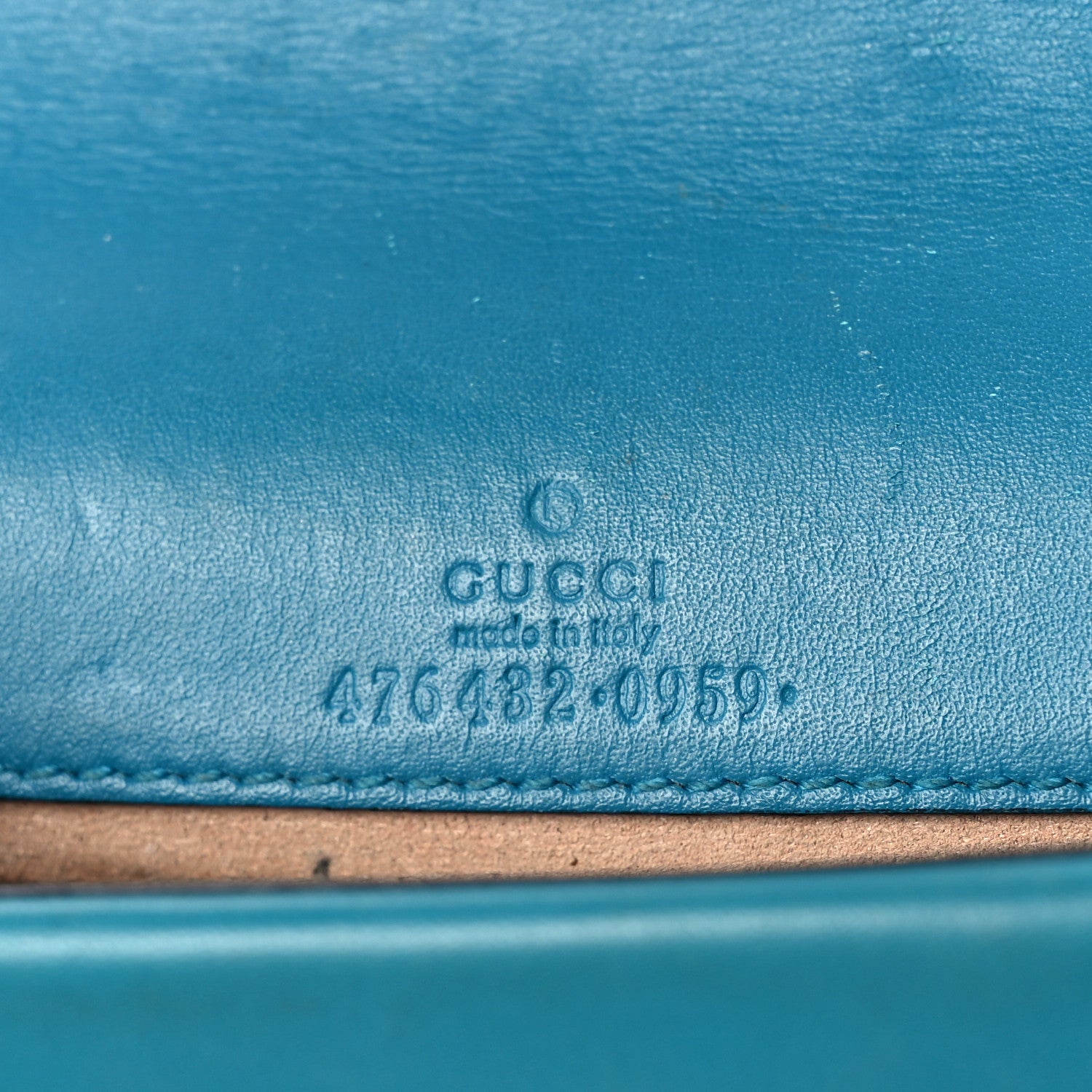 Gucci Velvet Super Mini Dionysus Shoulder Bag Pavone Cyan 6 of 9