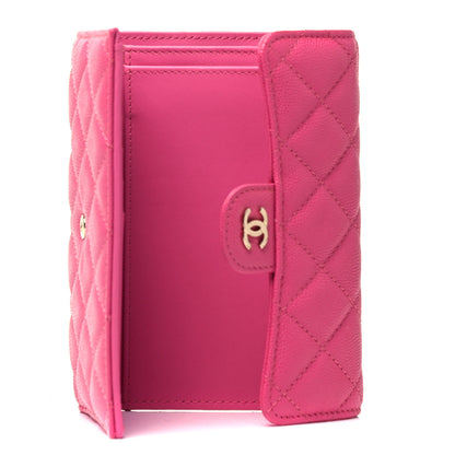 Chanel Caviar Quilted Medium Flap Wallet Pink 5 of 10