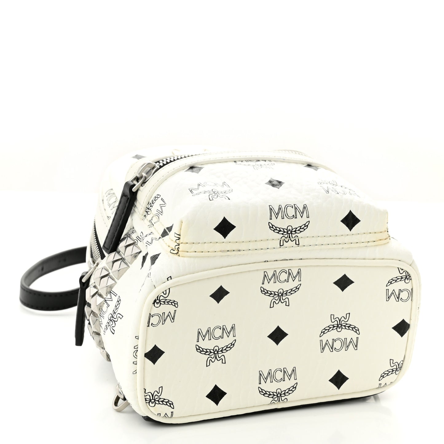Visetos Side Stud X-Mini Stark Bebe Boo Backpack White
