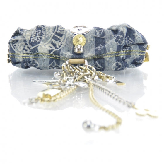 Louis Vuitton Denim Raye Judy Blame Mini Pleaty 5 of 9