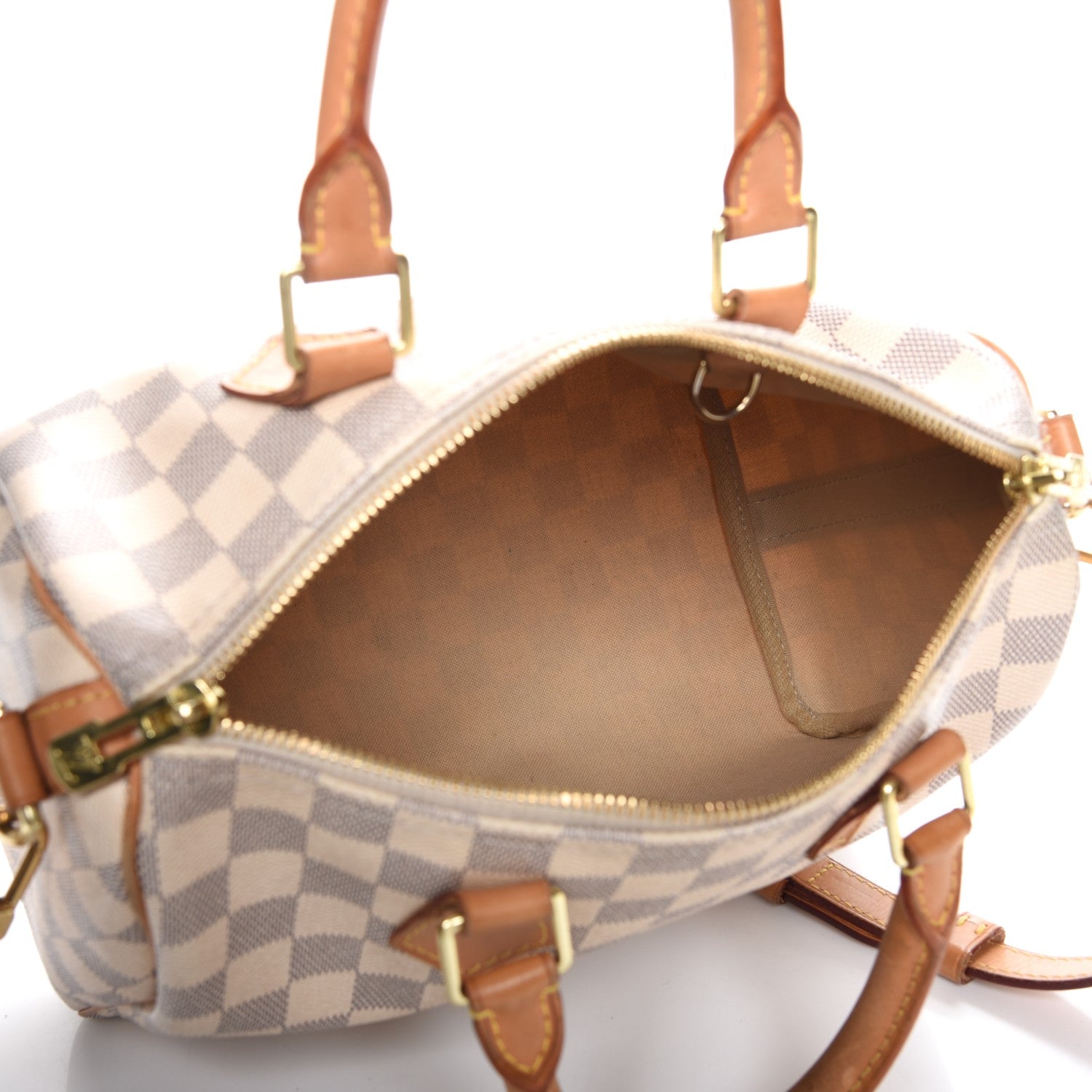 Louis Vuitton Damier Azur Speedy Bandouliere 25 6 of 10