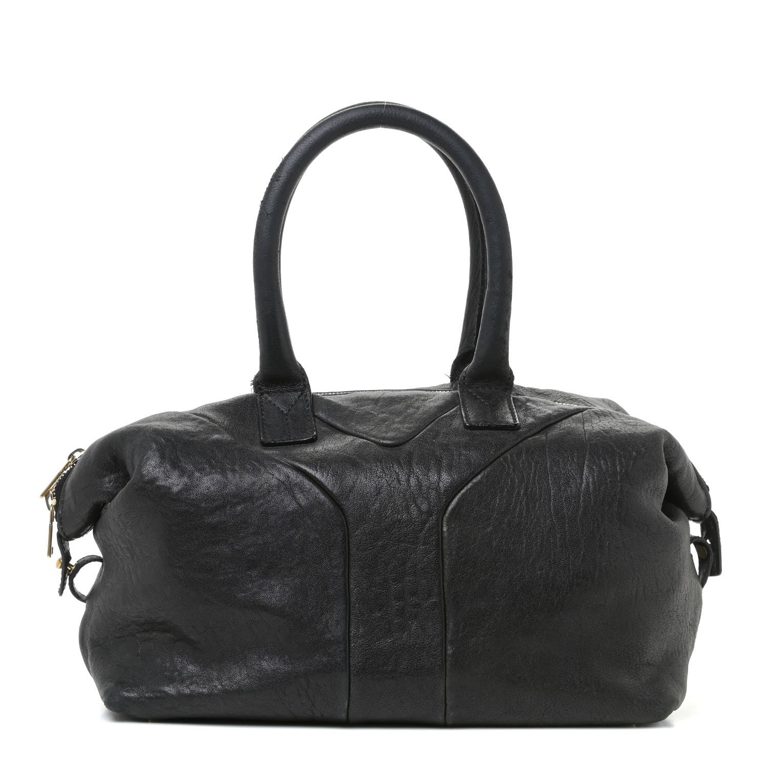 Saint Laurent Lambskin Small Easy Sac Black 1 of 15