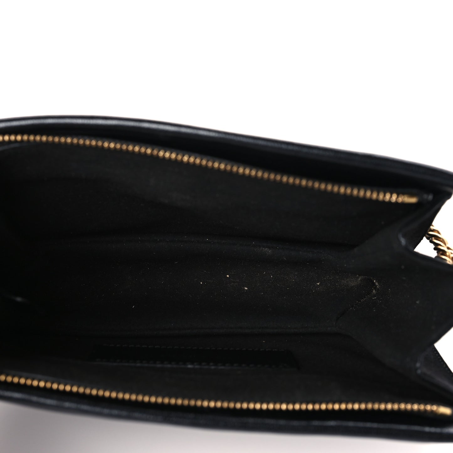 Textured Calfskin Cross 3 Crossbody Bag Black