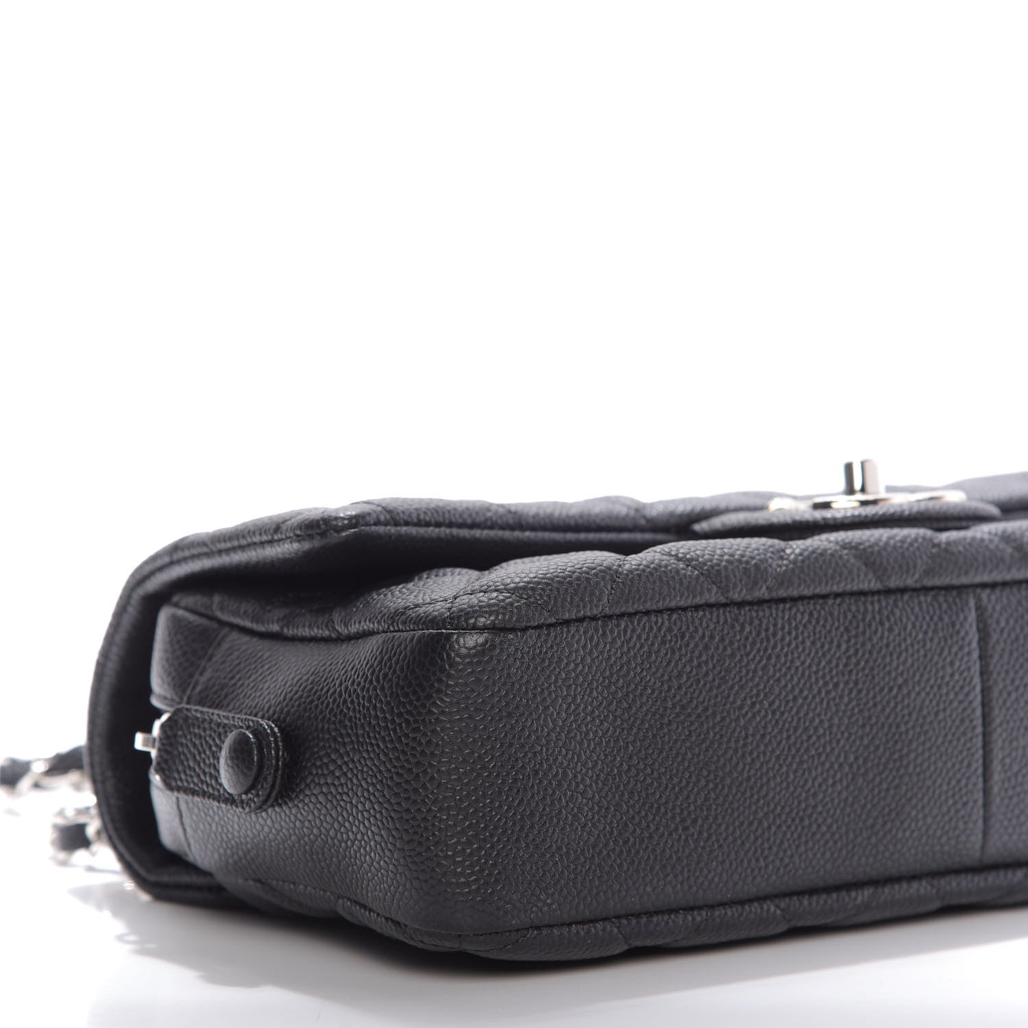 Chanel Caviar Quilted Medium Easy Flap Black 7 of 10