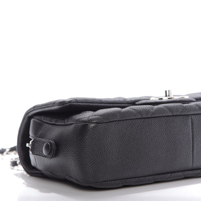 Chanel Caviar Quilted Medium Easy Flap Black 7 of 10