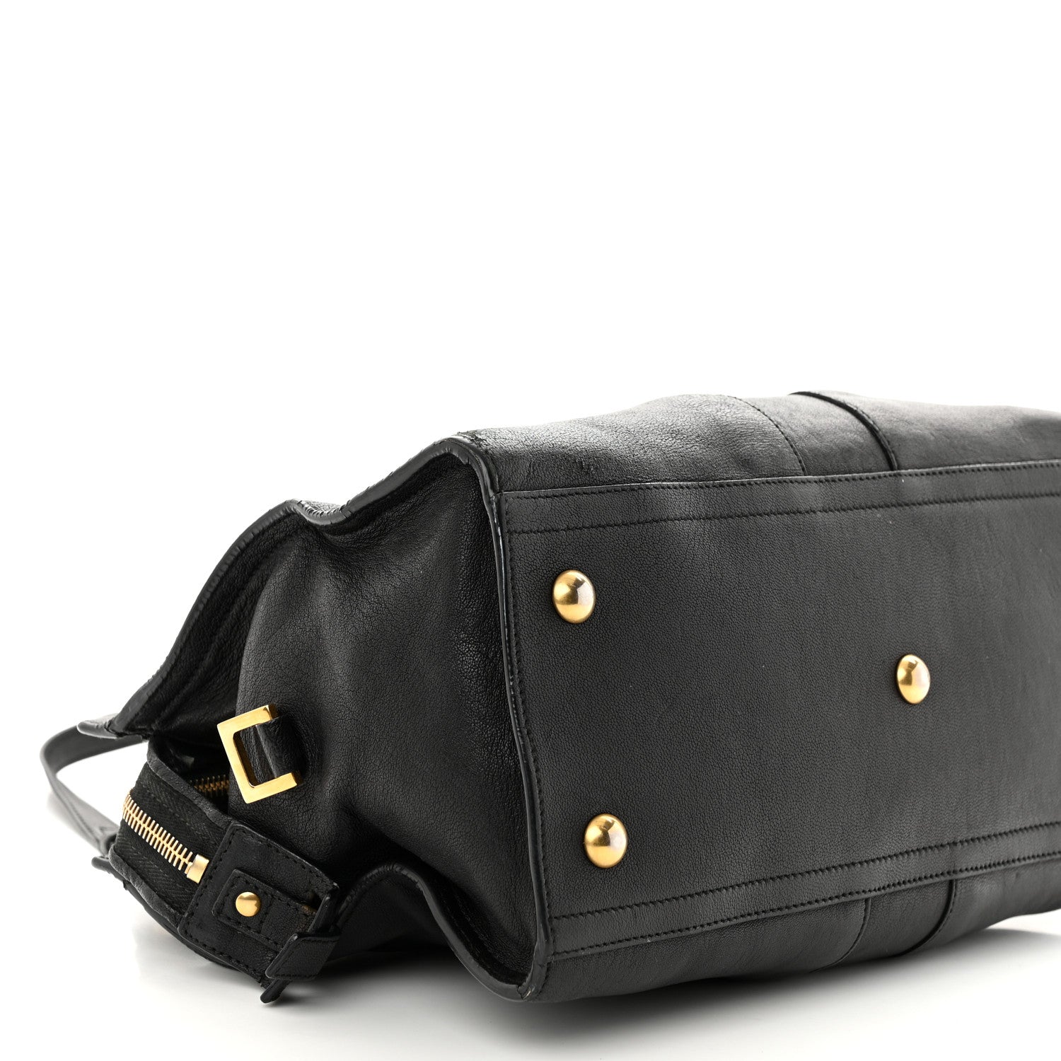 Saint Laurent Sheepskin Small Cabas ChYc Black 9 of 17