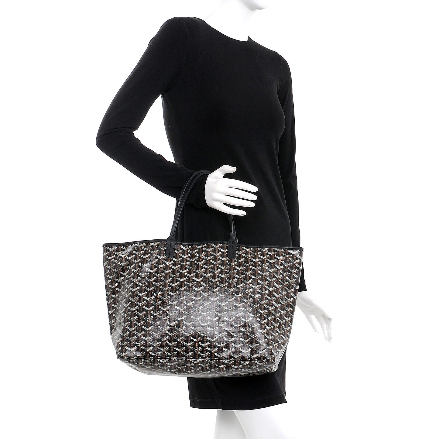 Goyardine Saint Louis PM Black