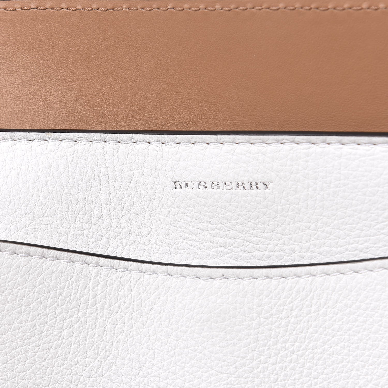 Burberry Soft Grain Calfskin Medium Belt Bag Light Camel Chalk White 12 of 12