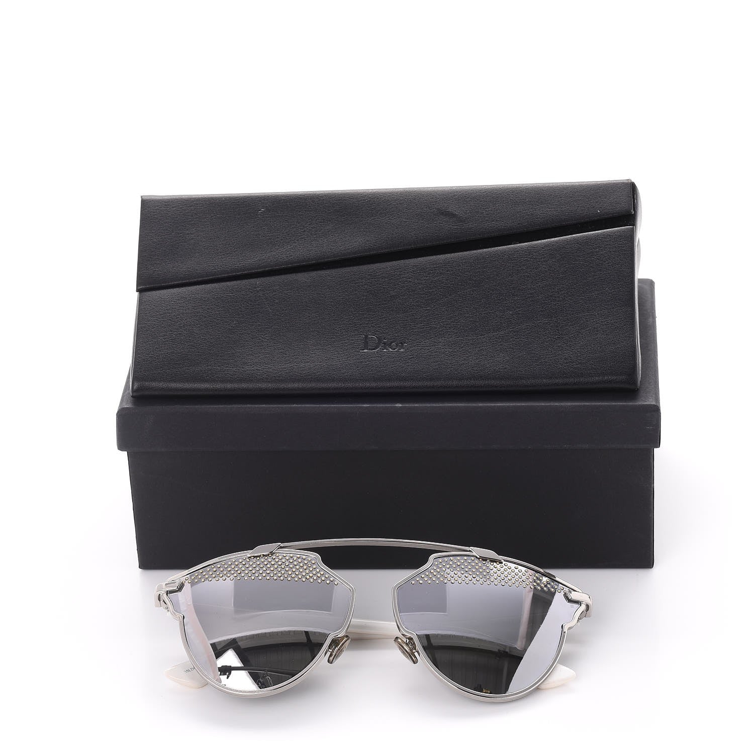 Christian Dior Studded So Real Sunglasses Silver 10 of 10