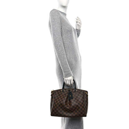 Louis Vuitton LOUIS VUITTON Damier Ebene Odeon Tote MM Black 3 of 8