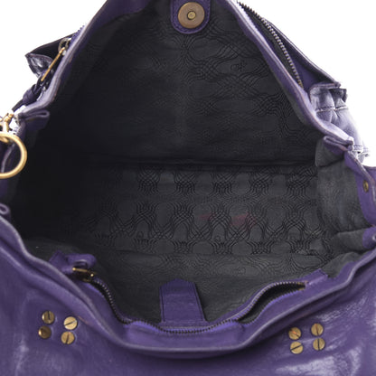 Proenza Schouler Lambskin Medium PS1 Satchel Purple Rain 6 of 27