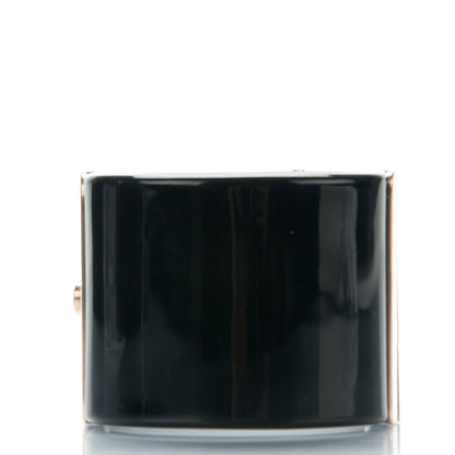 Chanel Resin Gripoix Camellia Cuff Black 3 of 5
