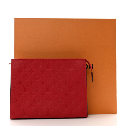 Louis Vuitton Empreinte Monogram Toiletry Pouch 26 Scarlet 7 of 7