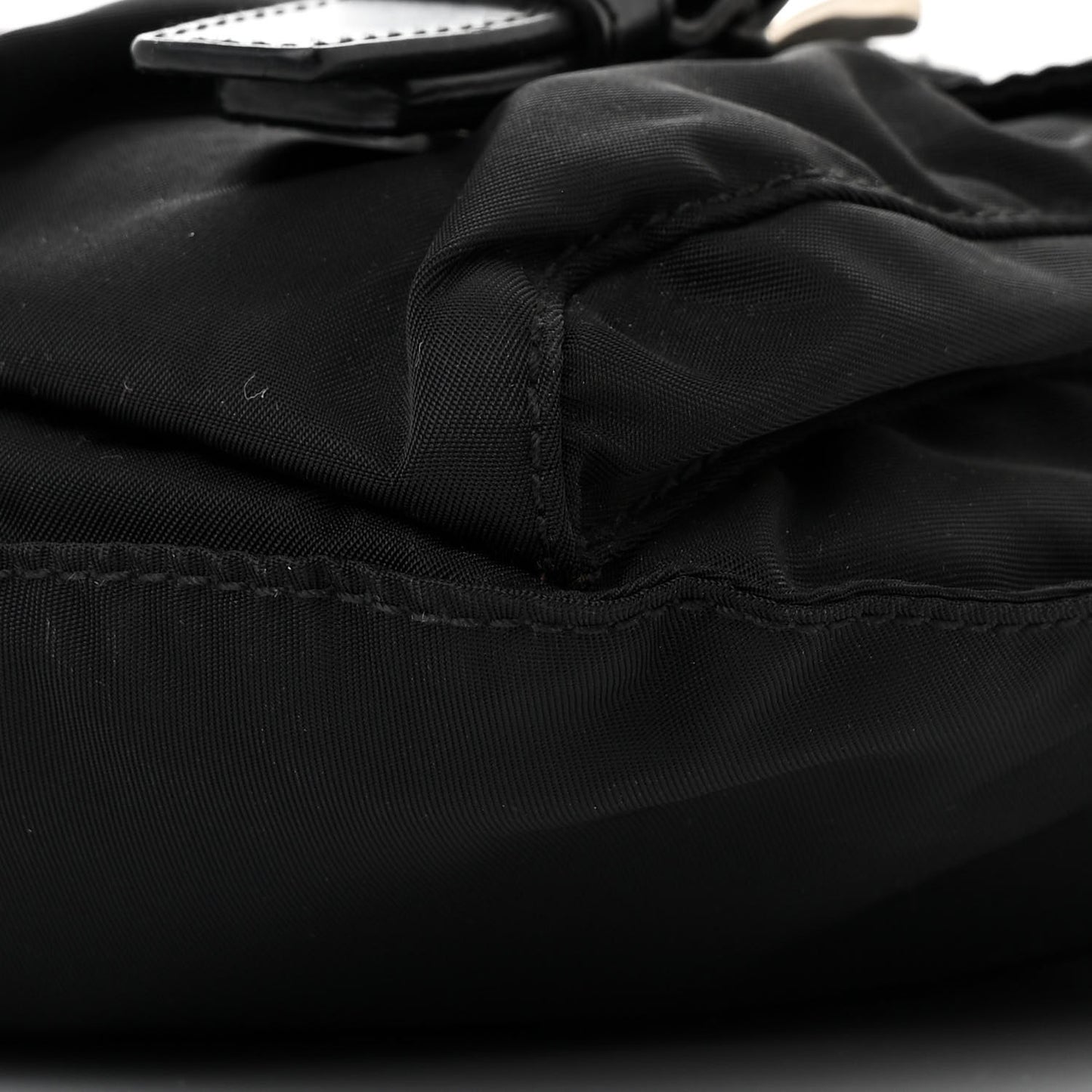 Tessuto Nylon Multi Pocket Belt Bag Black