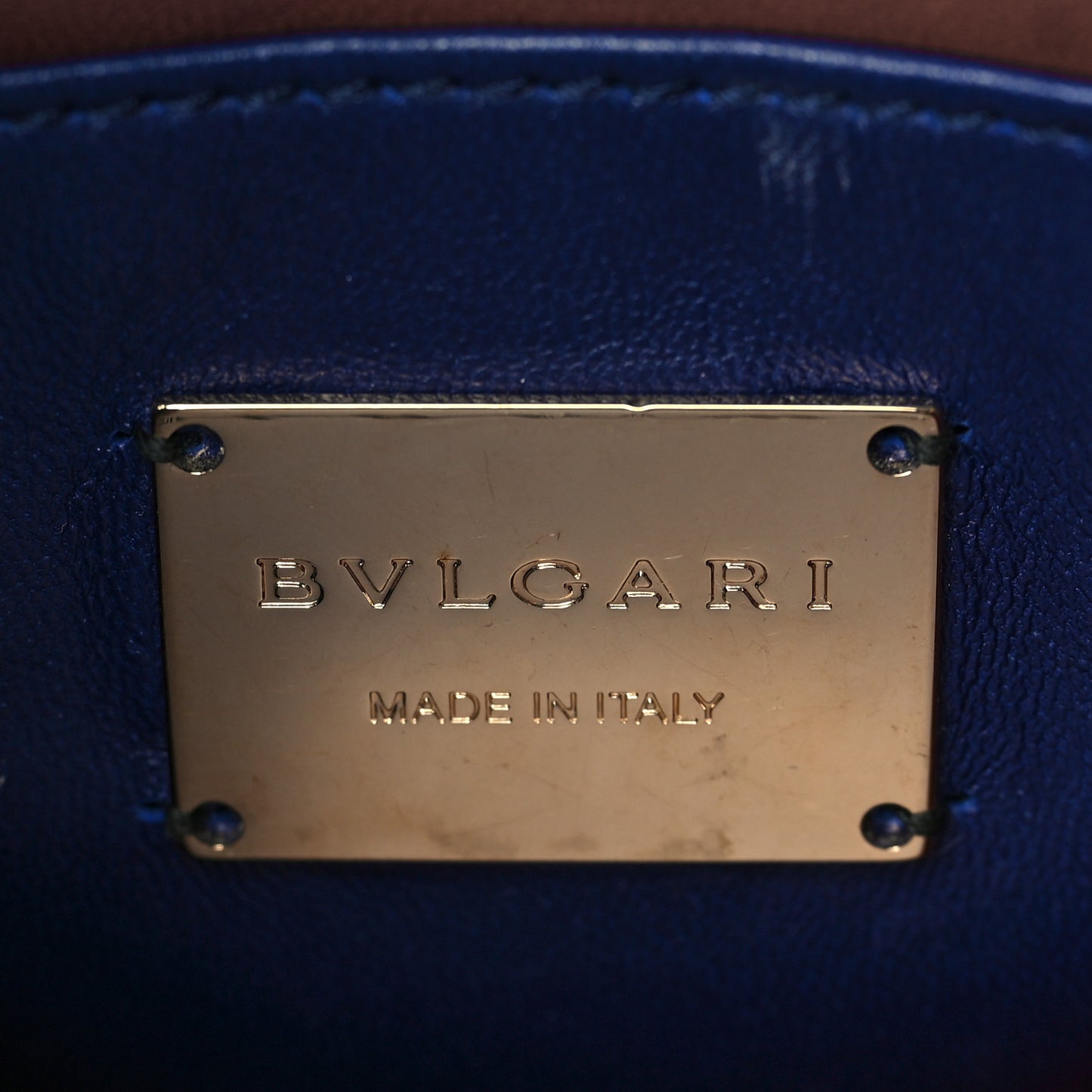 Calfskin Quilted Serpenti Forever Shoulder Bag Navy