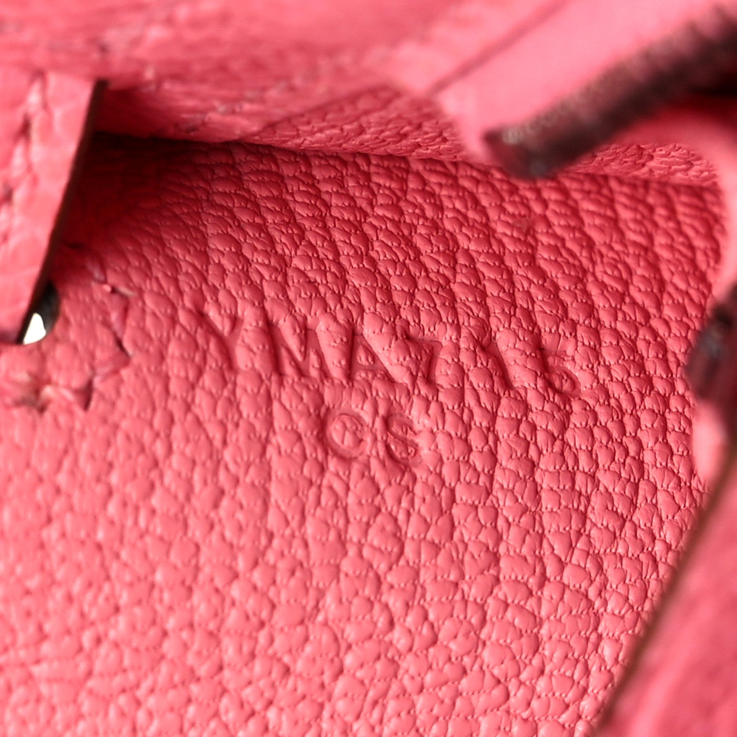 Hermes Epsom Kelly Sellier 25 Rose Confetti 6 of 11