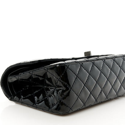 Chanel Patent Calfskin Quilted 2.55 Reissue 225 Flap So Black 10 of 11
