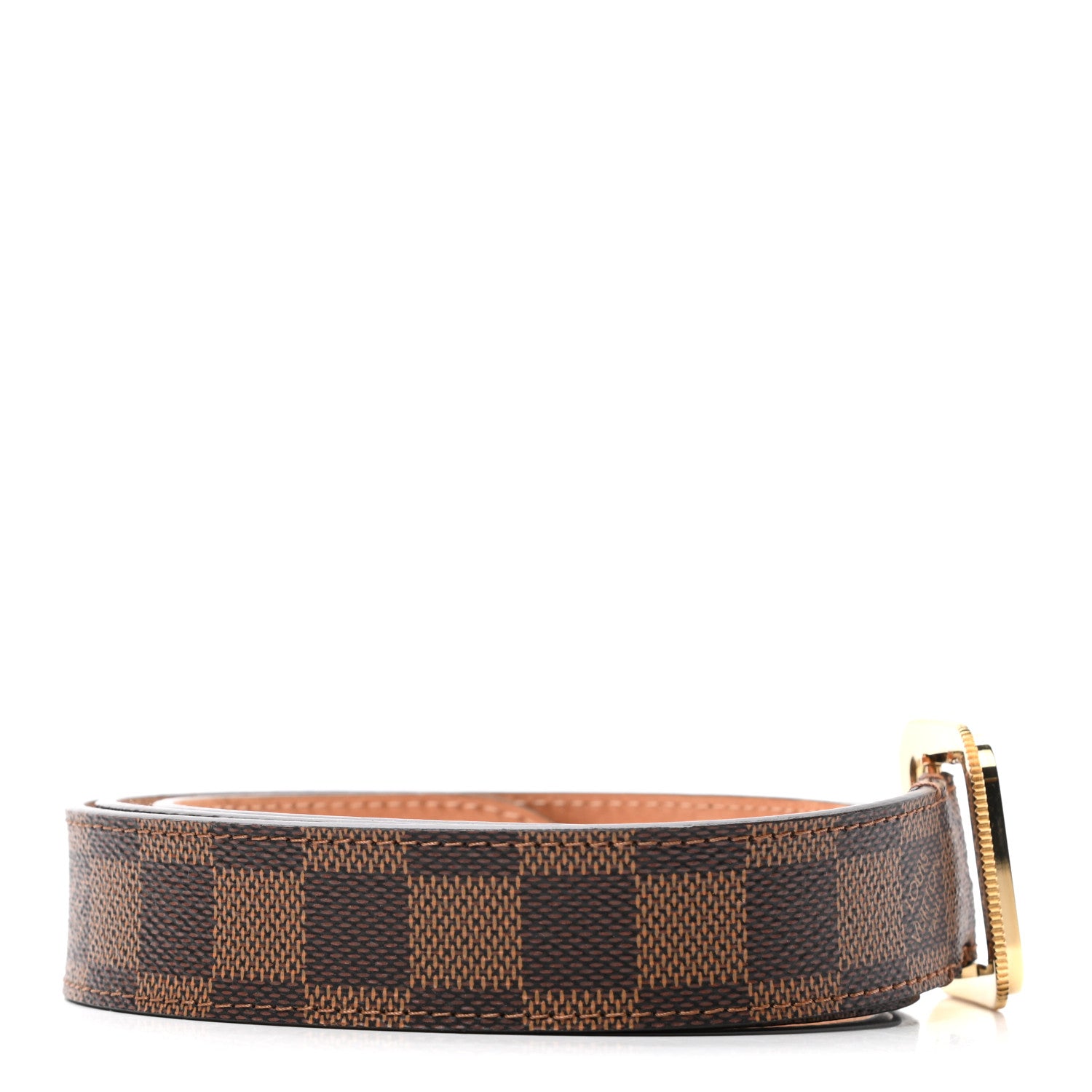 Louis Vuitton Damier Ebene Tresor Belt 95 38 2 of 5