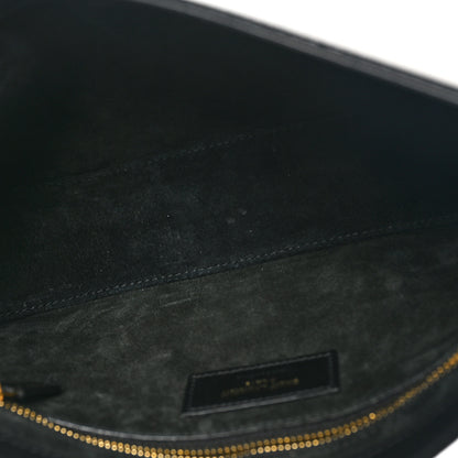 Saint Laurent Smooth Calfskin Le 5 A 7 Hobo Black 5 of 10