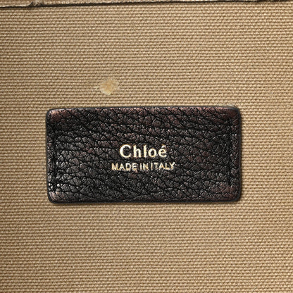 Chloe Calfskin Medium Everston Satchel Black 6 of 11
