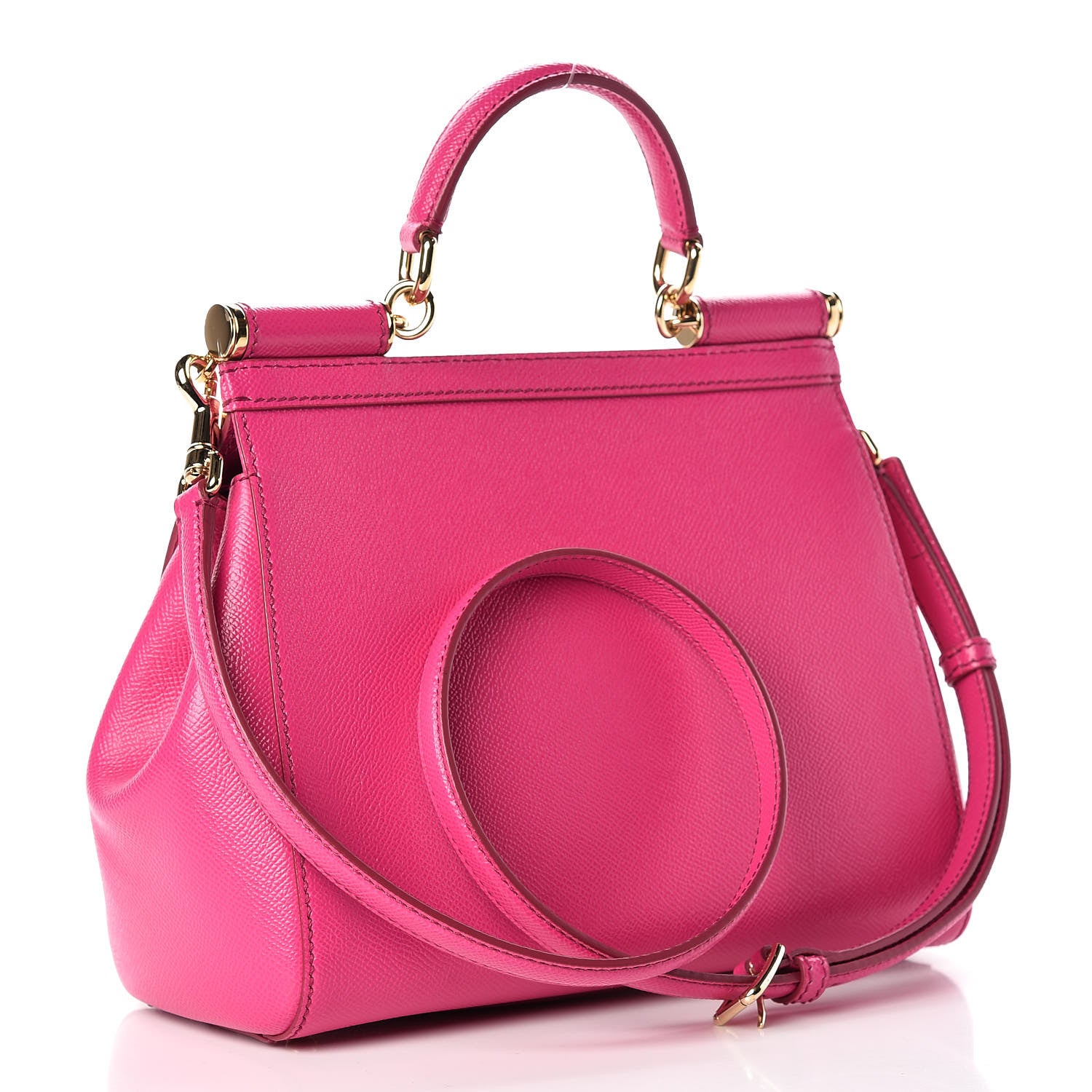 Dolce & Gabbana Dauphine Medium Miss Sicily Satchel Pink 4 of 10