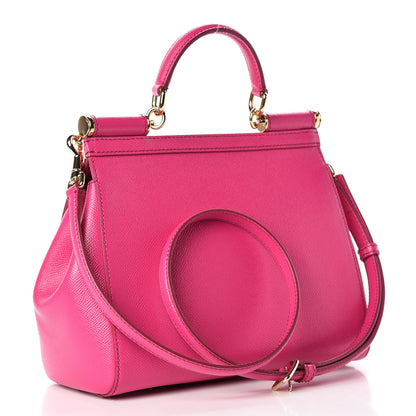 Dolce & Gabbana Dauphine Medium Miss Sicily Satchel Pink 4 of 10