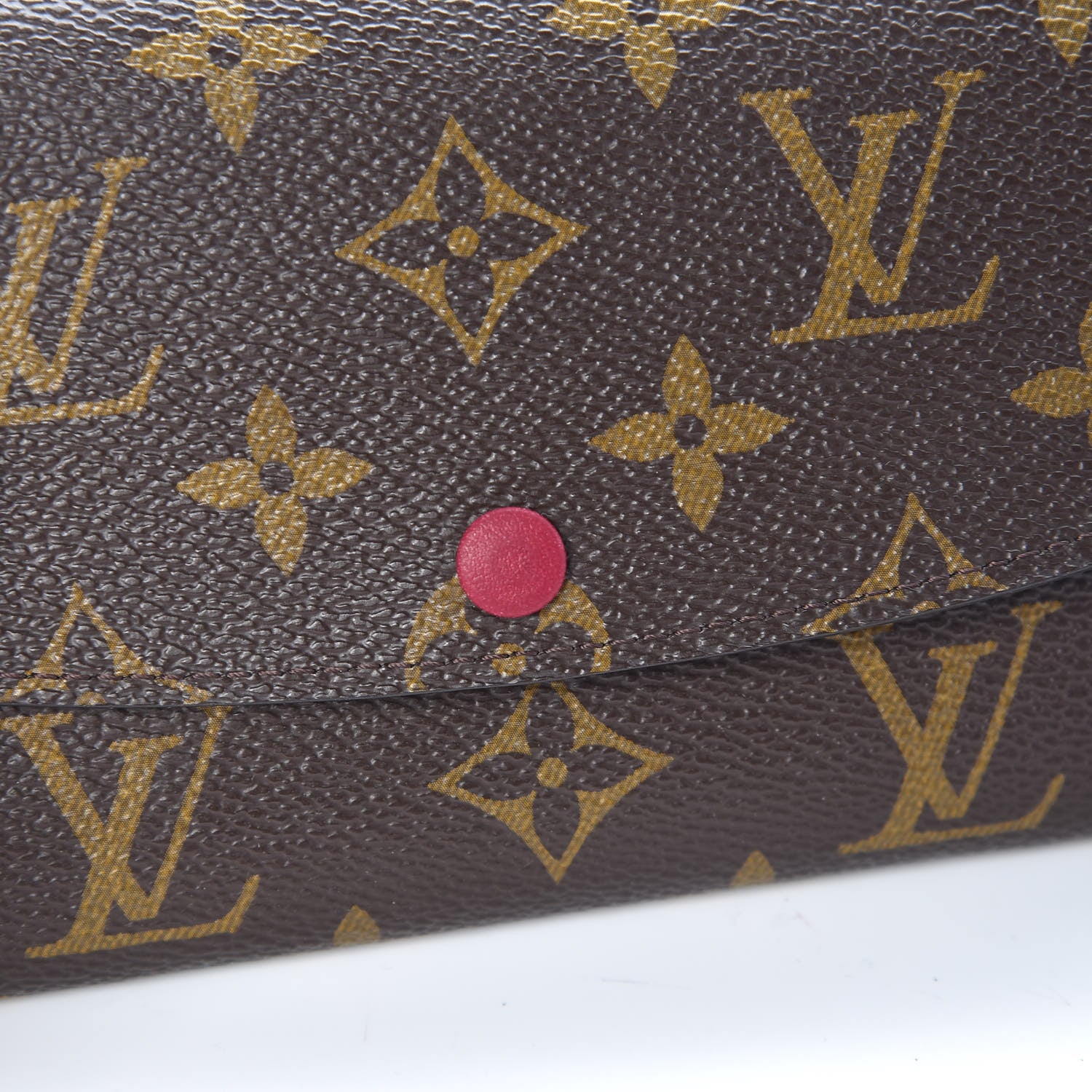 Louis Vuitton Monogram Emilie Wallet Fuchsia 7 of 7