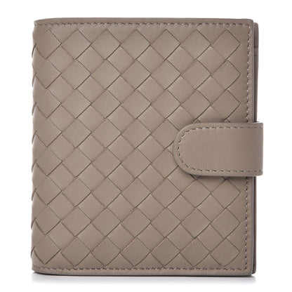 Bottega Veneta Nappa Intrecciato French Compact Wallet Shadow 1 of 8