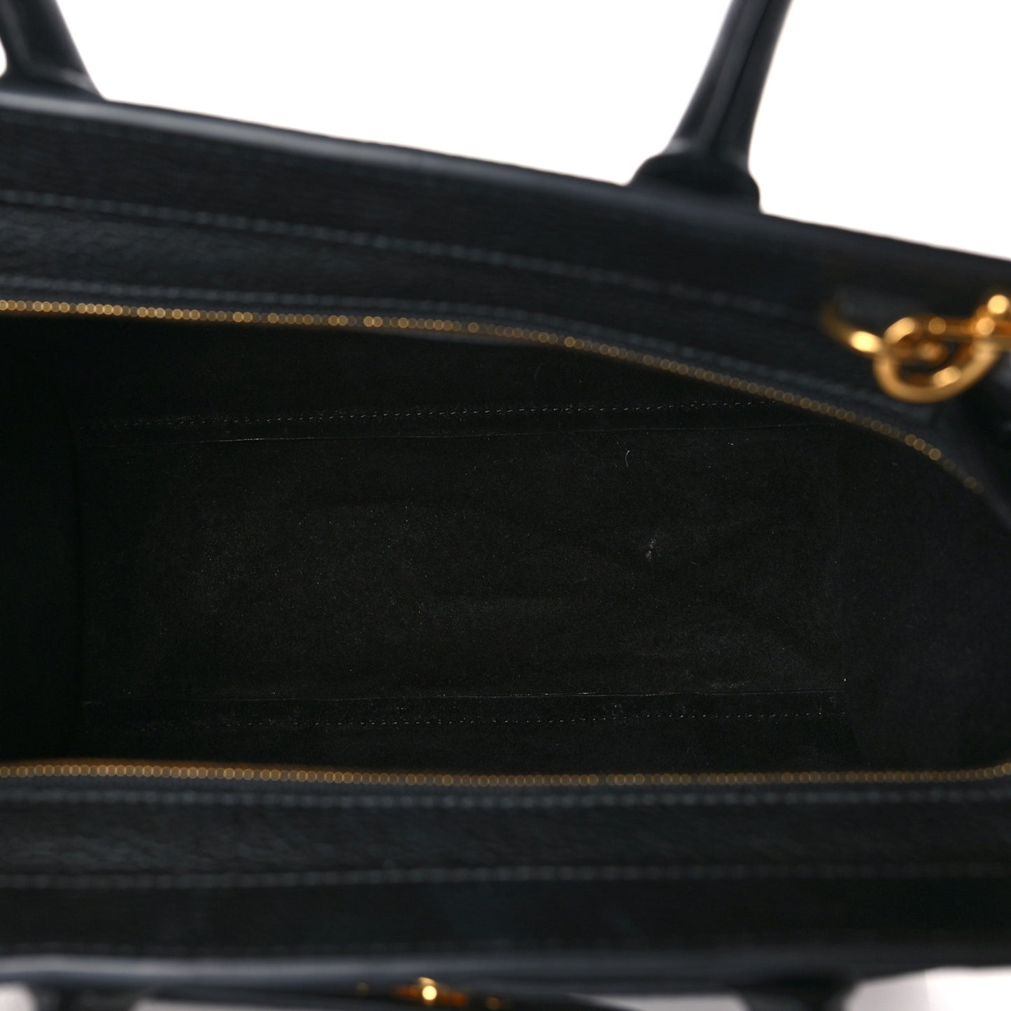 Small Classic Grain Mini Zipped Bayswater Black