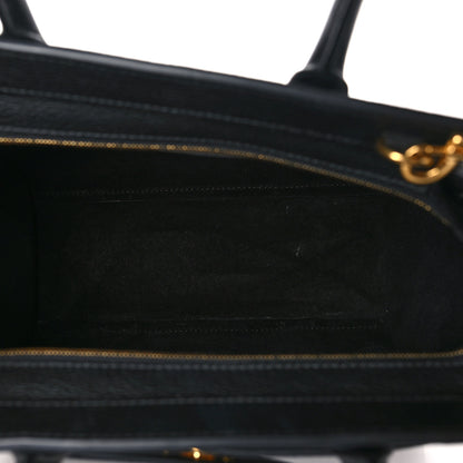 Mulberry Small Classic Grain Mini Zipped Bayswater Black 5 of 8