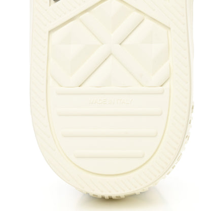 Christian Dior Cotton Embroidered D-Stripes Walk'N'Dior Low Top Sneakers 40 Deep Ocean 8 of 8