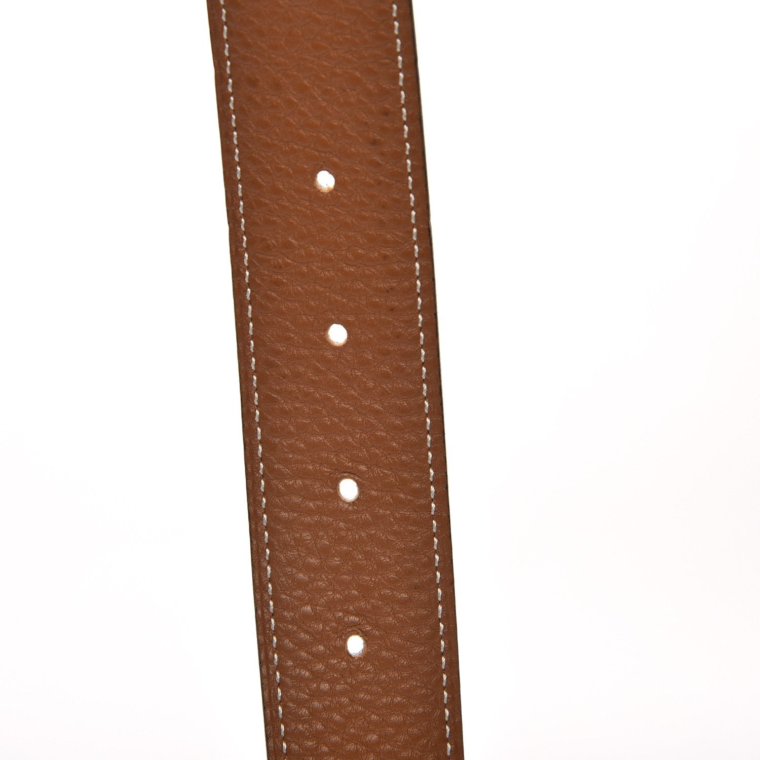 Hermes Box Taurillon Clemence 32mm H Belt 80 Black Gold 5 of 12