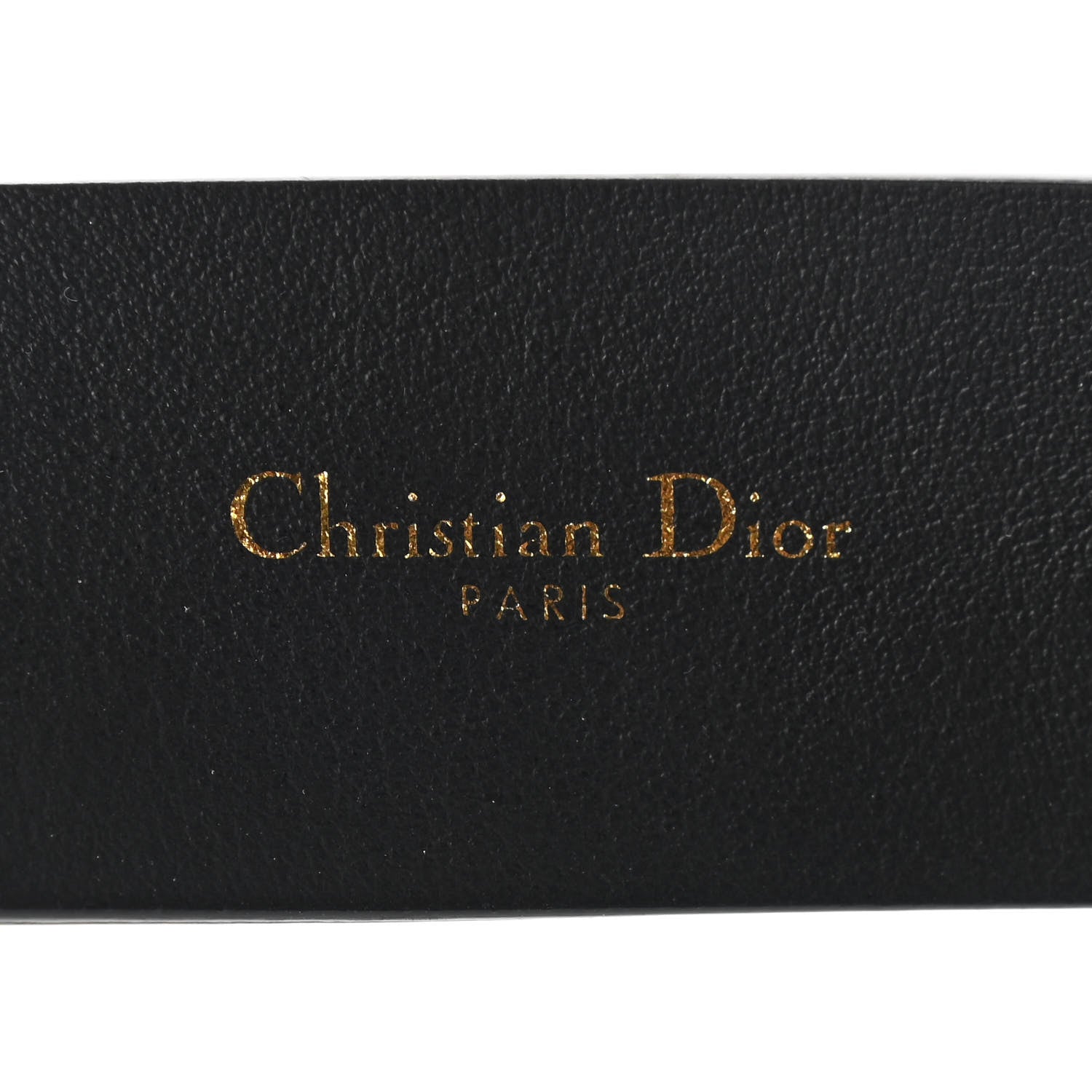 Christian Dior Calfskin 35mm Montaigne Belt 85 Black 5 of 6