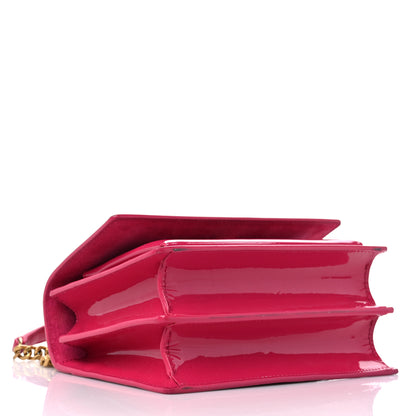 Saint Laurent Patent Small Monogram Sunset Bubblegum 4 of 12