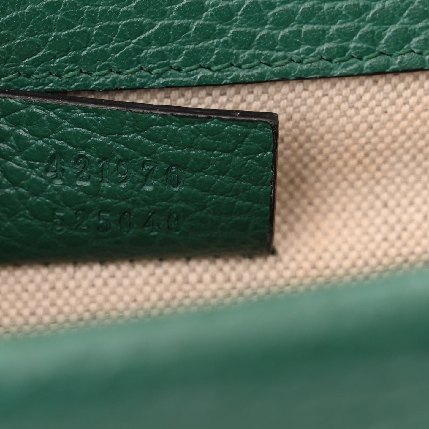 Calfskin Mini Dionysus Shoulder Bag Emerald