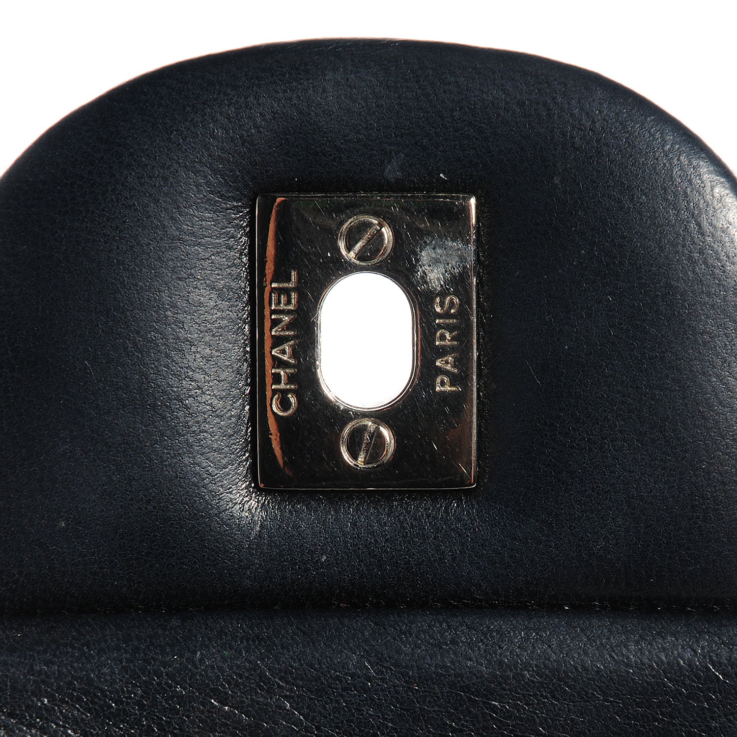 Chanel Lambskin Quilted Jumbo Single Flap Black 6 of 8