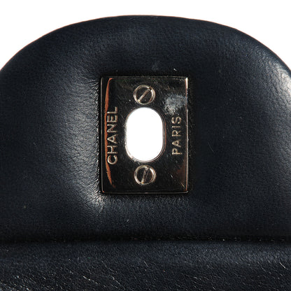 Chanel Lambskin Quilted Jumbo Single Flap Black 6 of 8