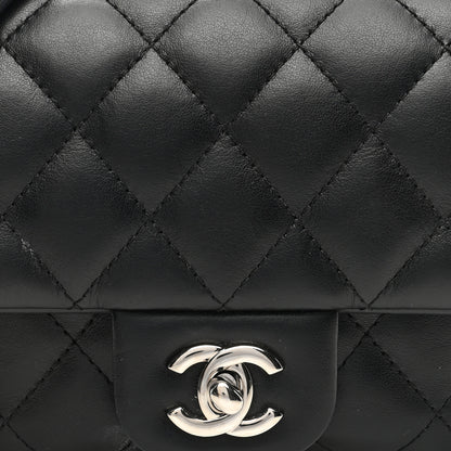 Chanel Calfskin Quilted CC Uniform Flap Belt Bag Black 8 of 10