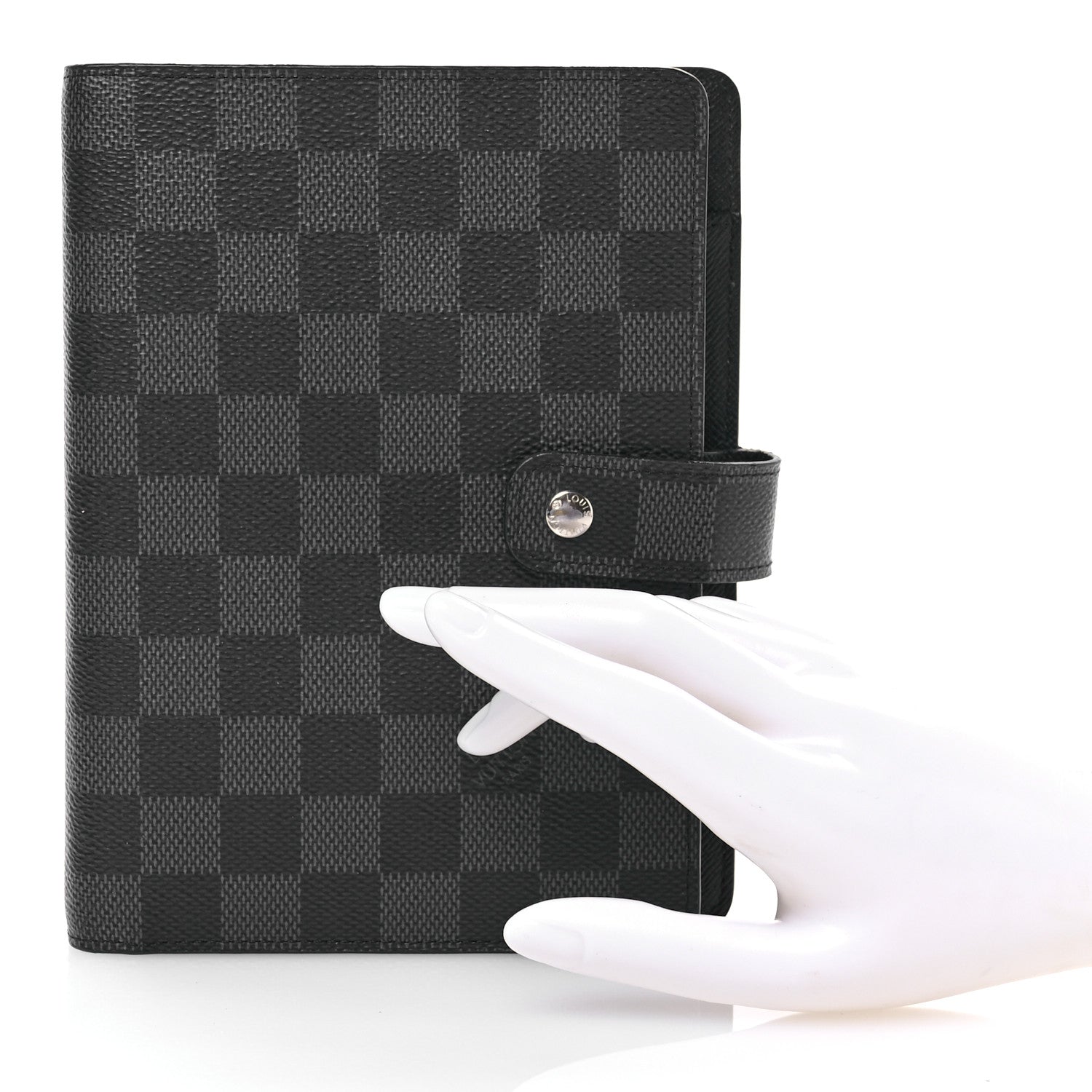 Louis Vuitton Damier Graphite Medium Ring Agenda Cover 2 of 8
