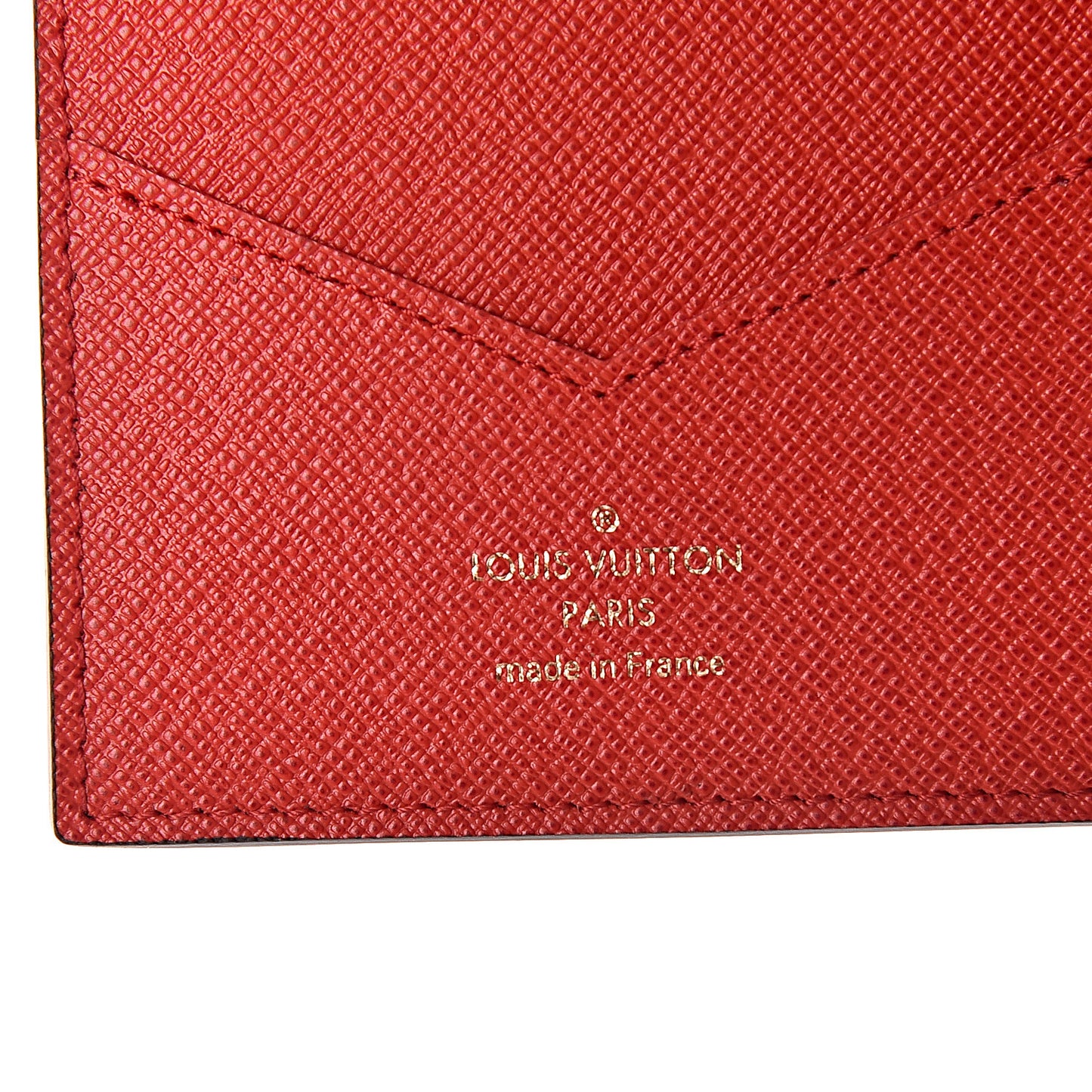 Monogram 2019 Christmas Animation Passport Cover Rouge